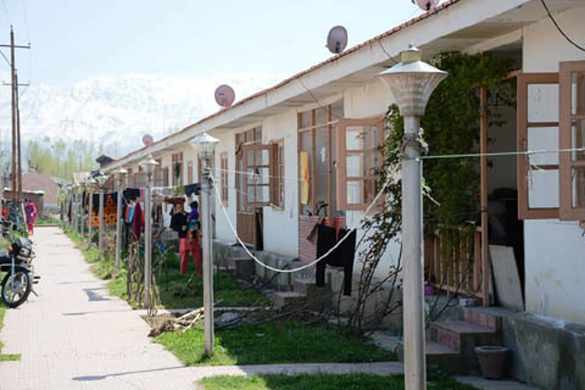 Transit accommodation of Kashmiri migrants
