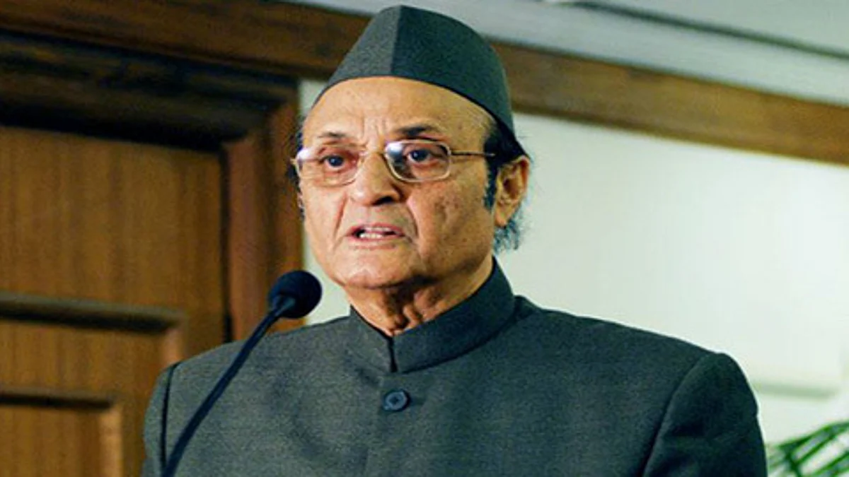 File photo of Former Sadar-e-Rayasat and senior Congress leader Karan Singh.