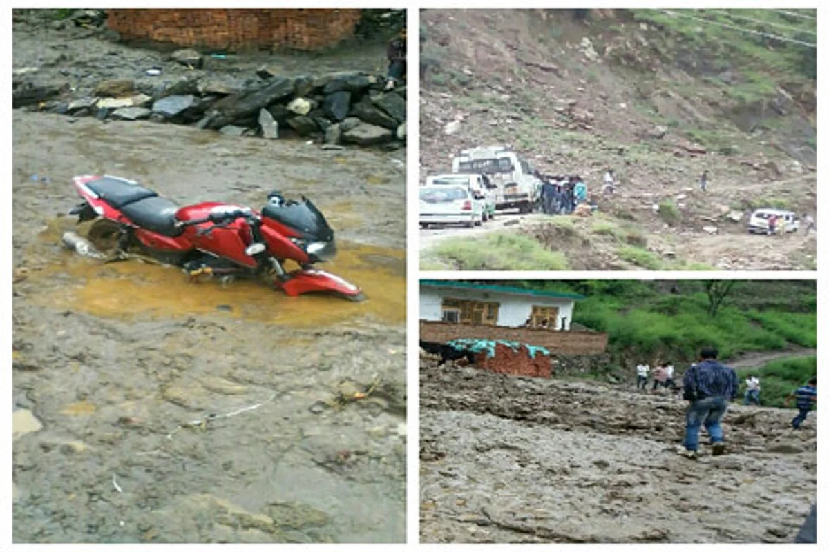 Heavy rains inundate villages, disrupt road connectivity in Kishtwar