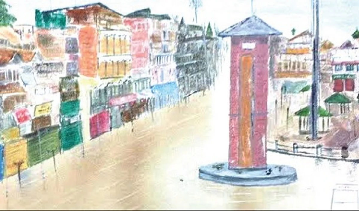 Saudi-based Kashmiri artist portrays flood-hit Srinagar on canvas