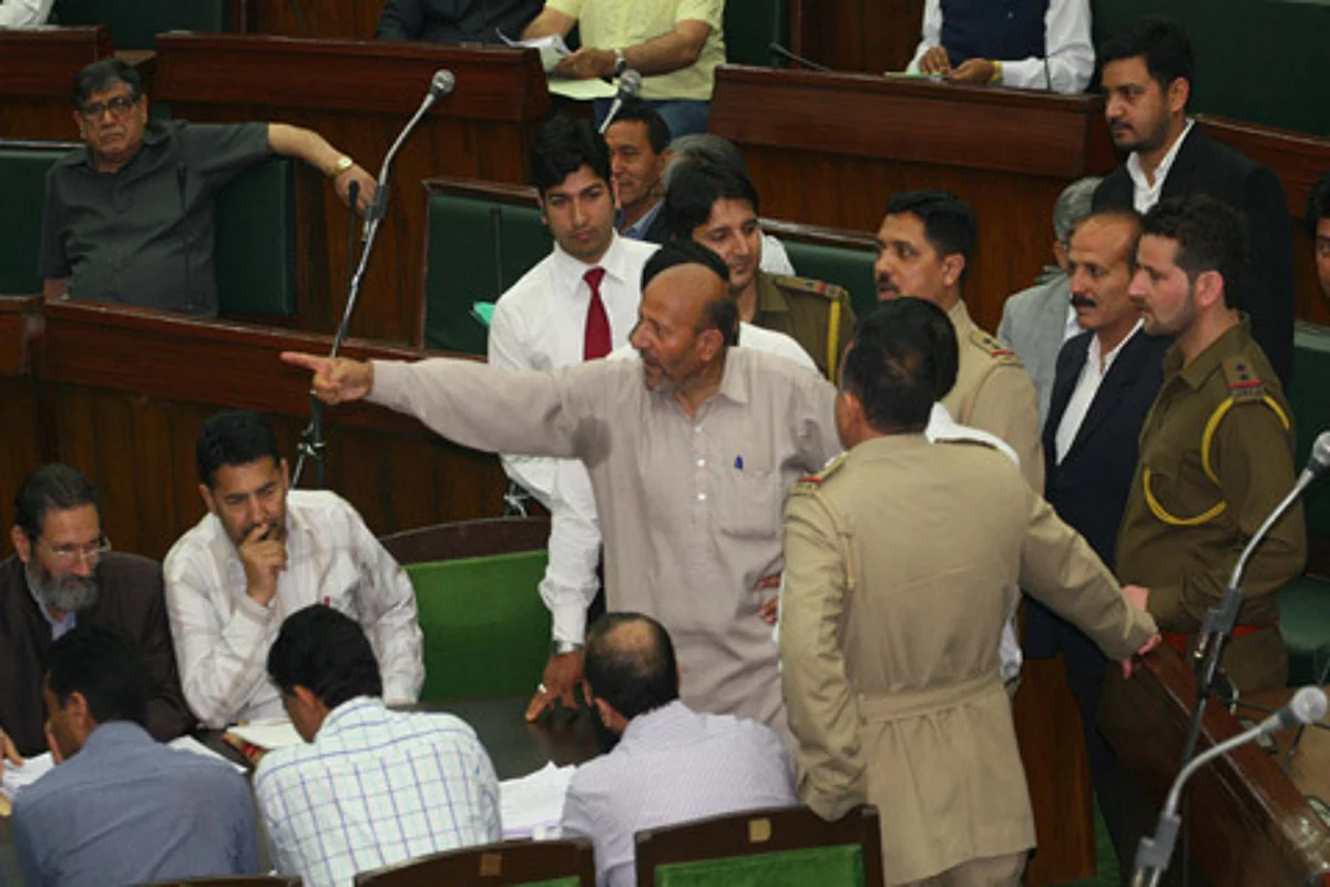 Kashmir legislator stages dharna, demands IIT, IIM, IIMC for valley