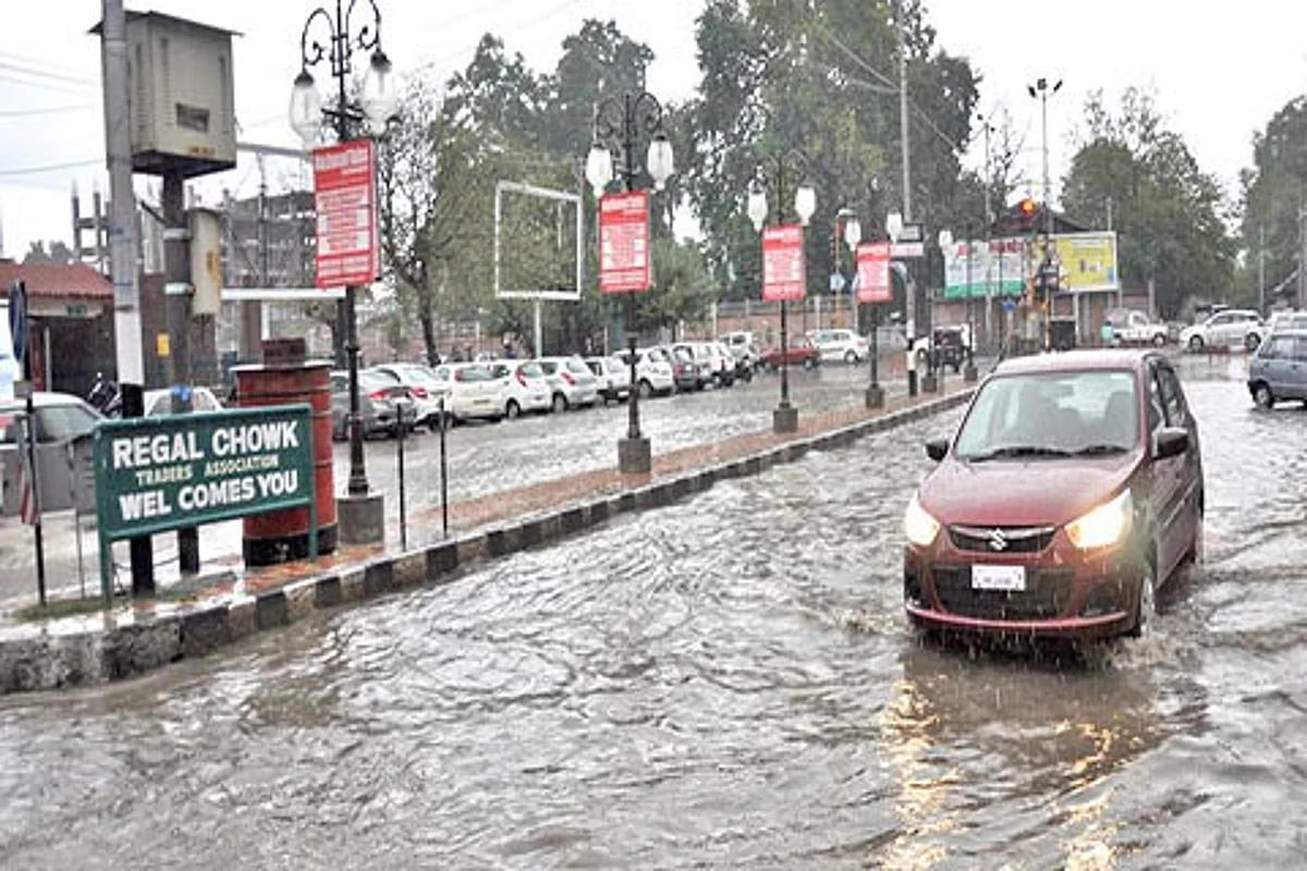 Rains cause water-logging in city areas