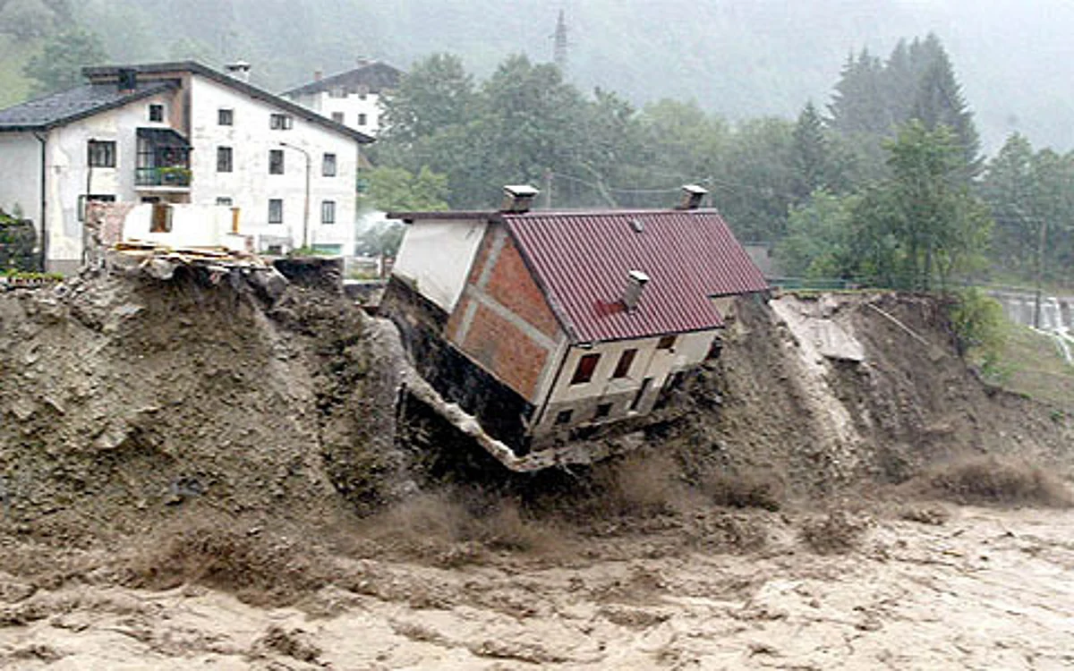 Landslide damages 40 houses in Kathua