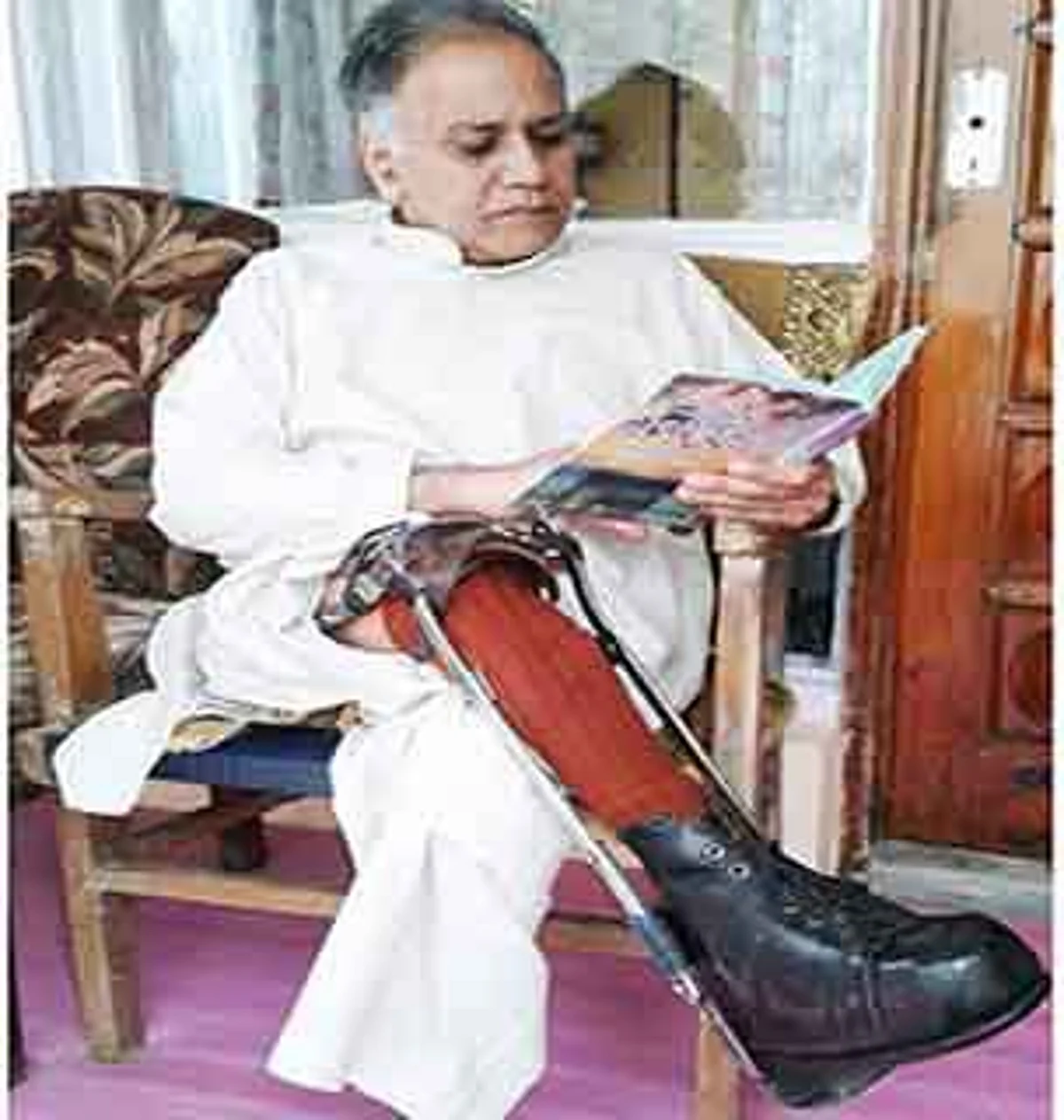 When physically challenged man was stranded in balcony for 8 days