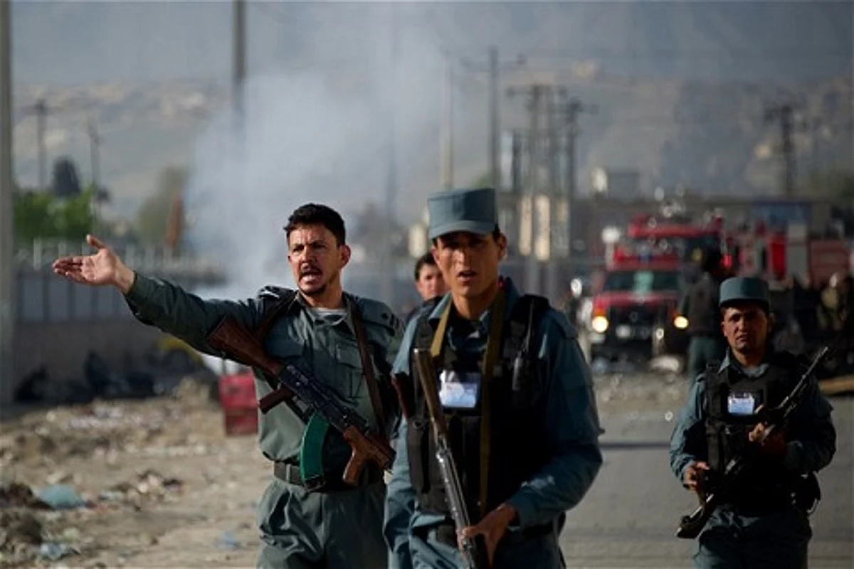 Roadside bomb kills 5 Afghan police officers on patrol