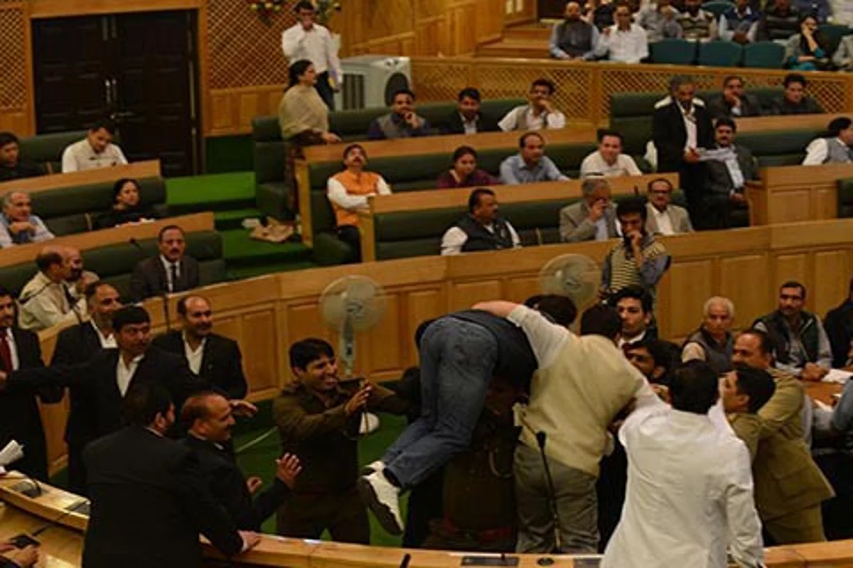 LC adjourned amid din