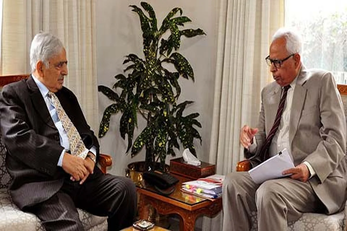 Governor expresses grief at demise of Mufti Sayeed, calls him “astute administrator”