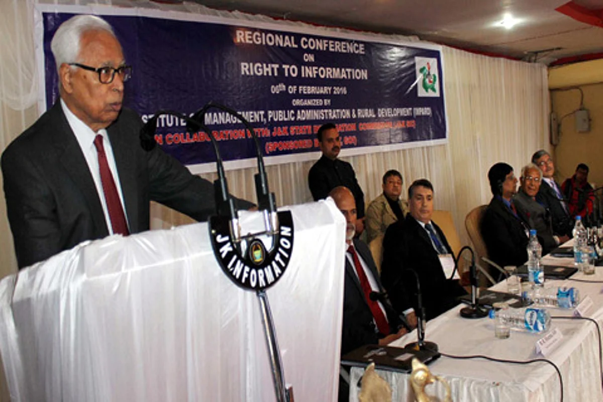 Regional Conference on RTI | Public has right to know what rulers are doing: Vohra