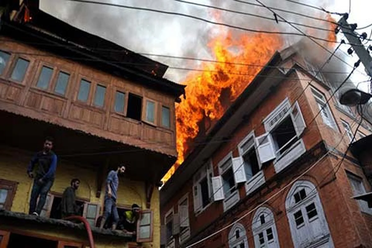 Srinagar witnesses surge in fire incidents