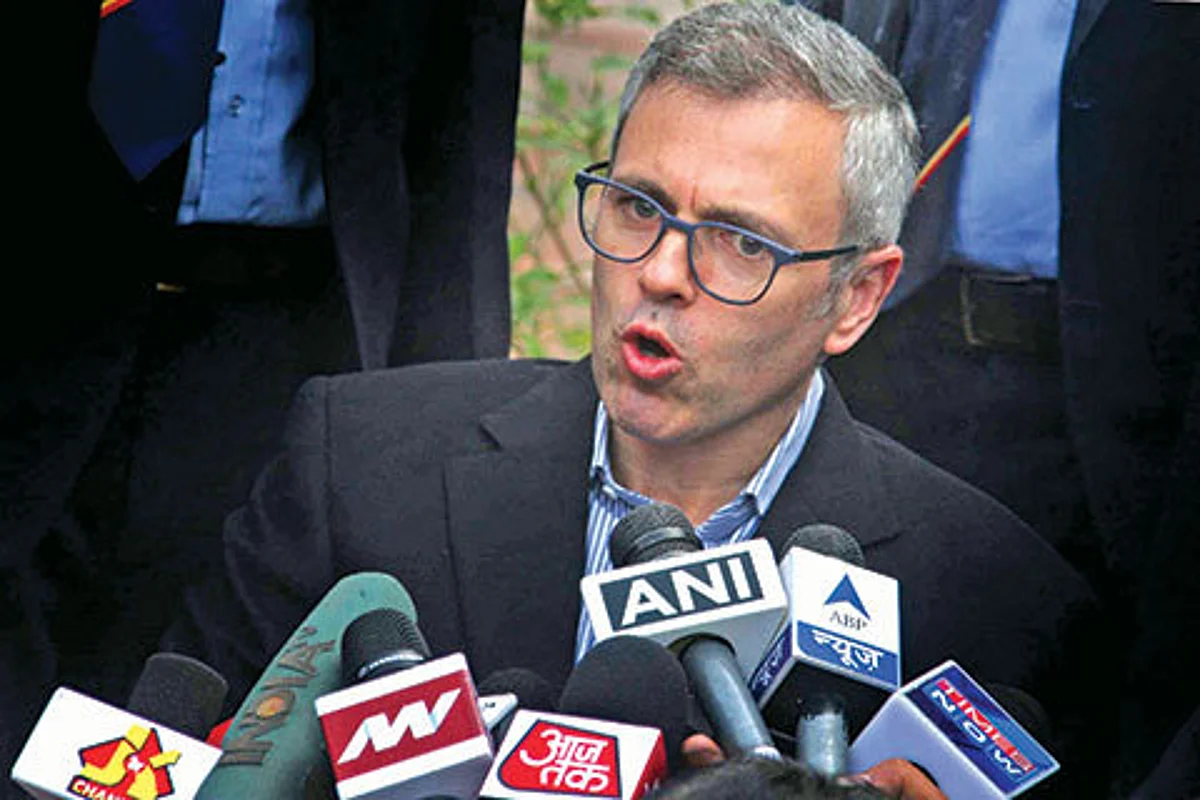 PDP allying with those who are at war with Indian Muslims: Omar