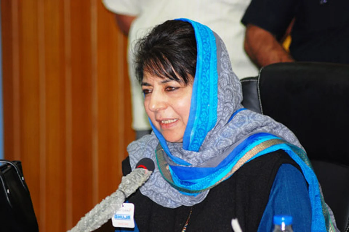 Jammu Kashmir Chief Minister Mehbooba Mufti meets PM Modi