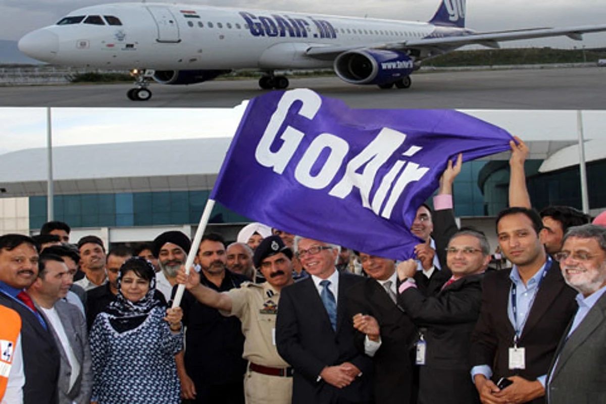 CM Mehbooba flags-off evening flight from Srinagar International Airport