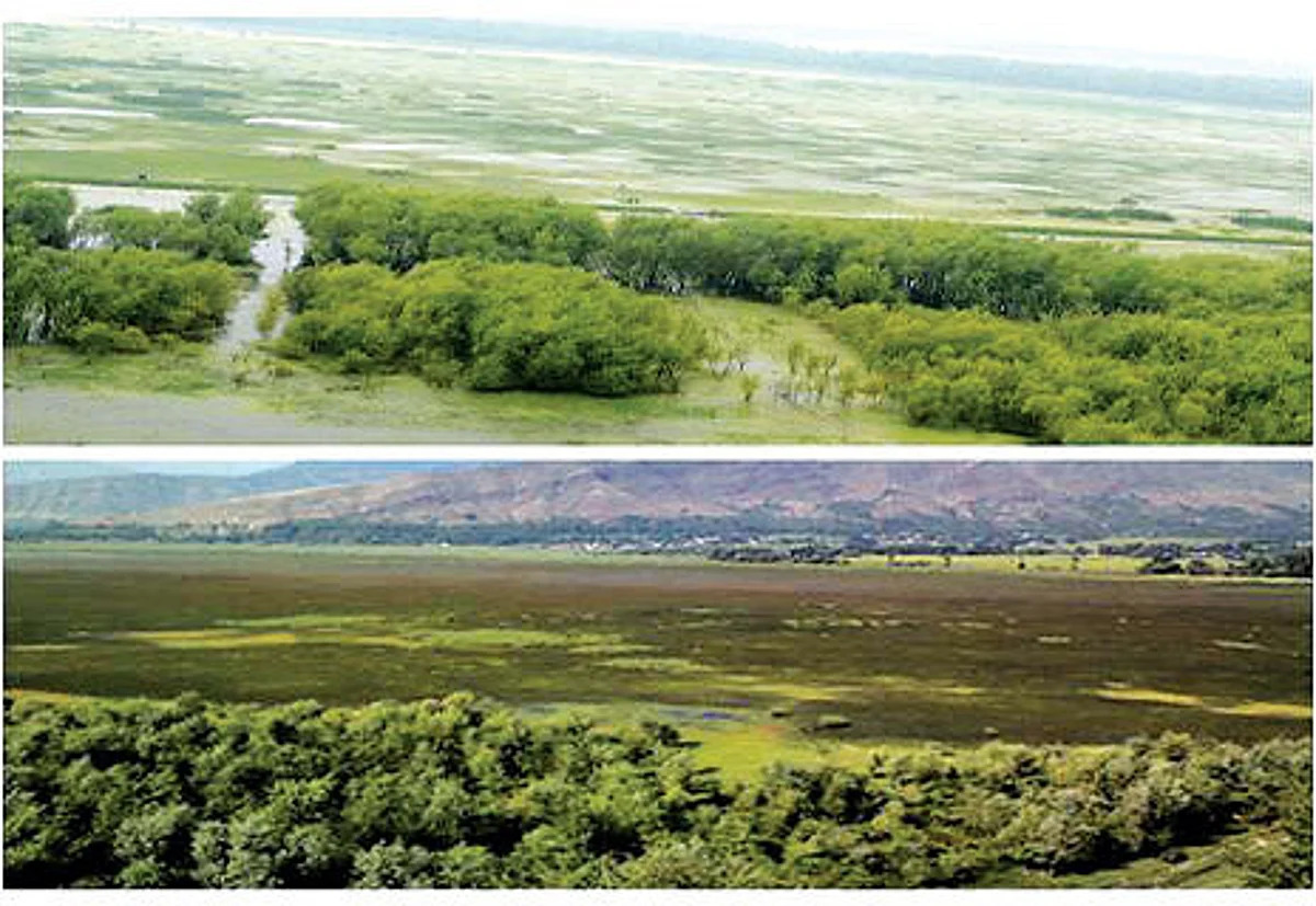 Slow pace of Wullar conservation work irks CM Mehbooba