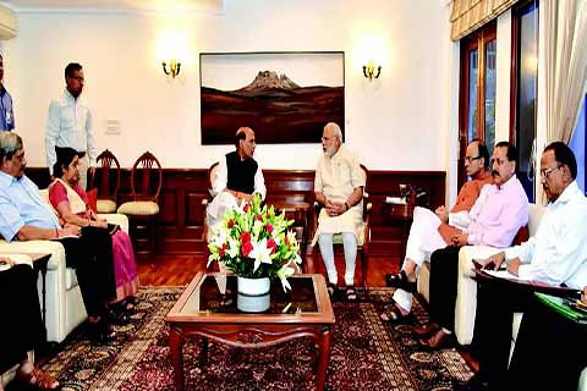 PM reviews situation, appeals for calm