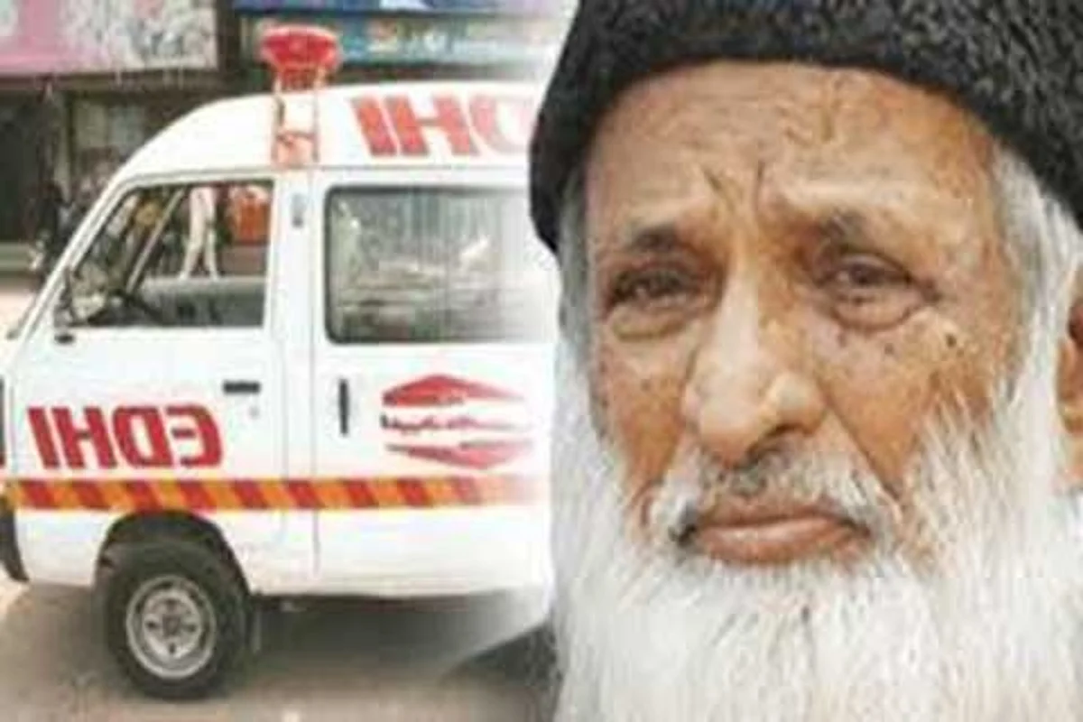 Edhi- A Great humanitarian