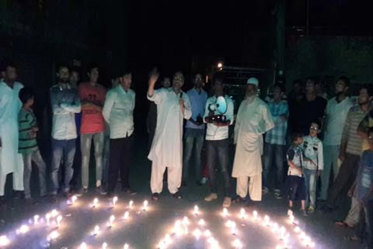 Masroor Abbas leads protest march in Nawa Kadal
