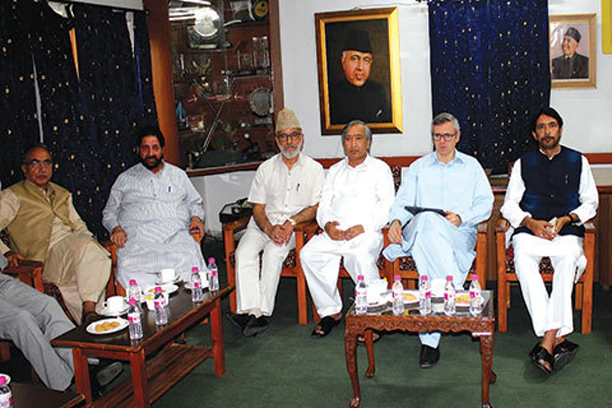 BJP slams Omar for leading ‘opposition meet’
