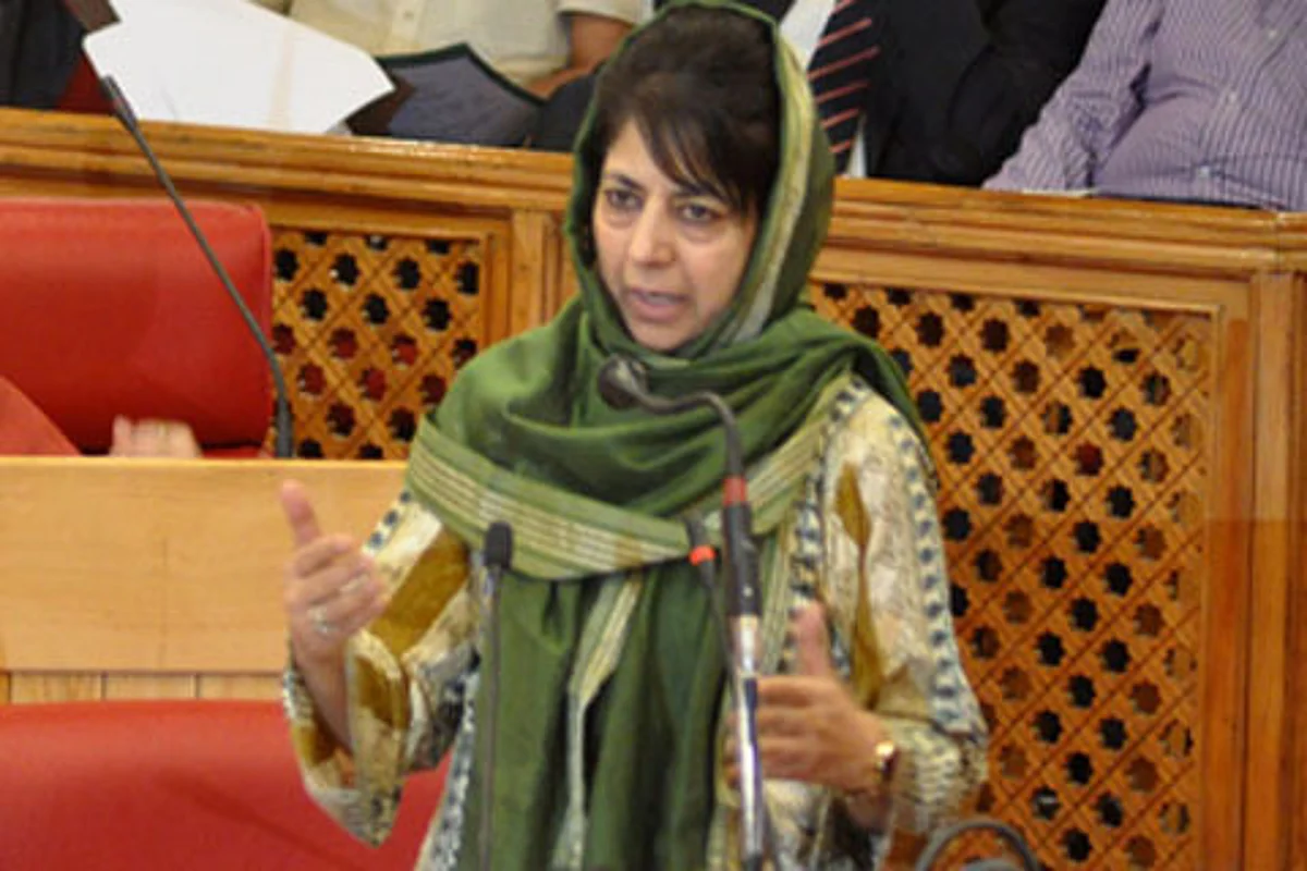 Handful of “vested interests” inciting trouble in Kashmir: Mehbooba