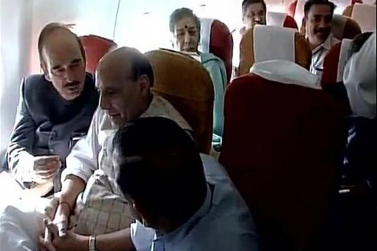 Rajnath Singh-led all-party delegation arrives in Kashmir capital