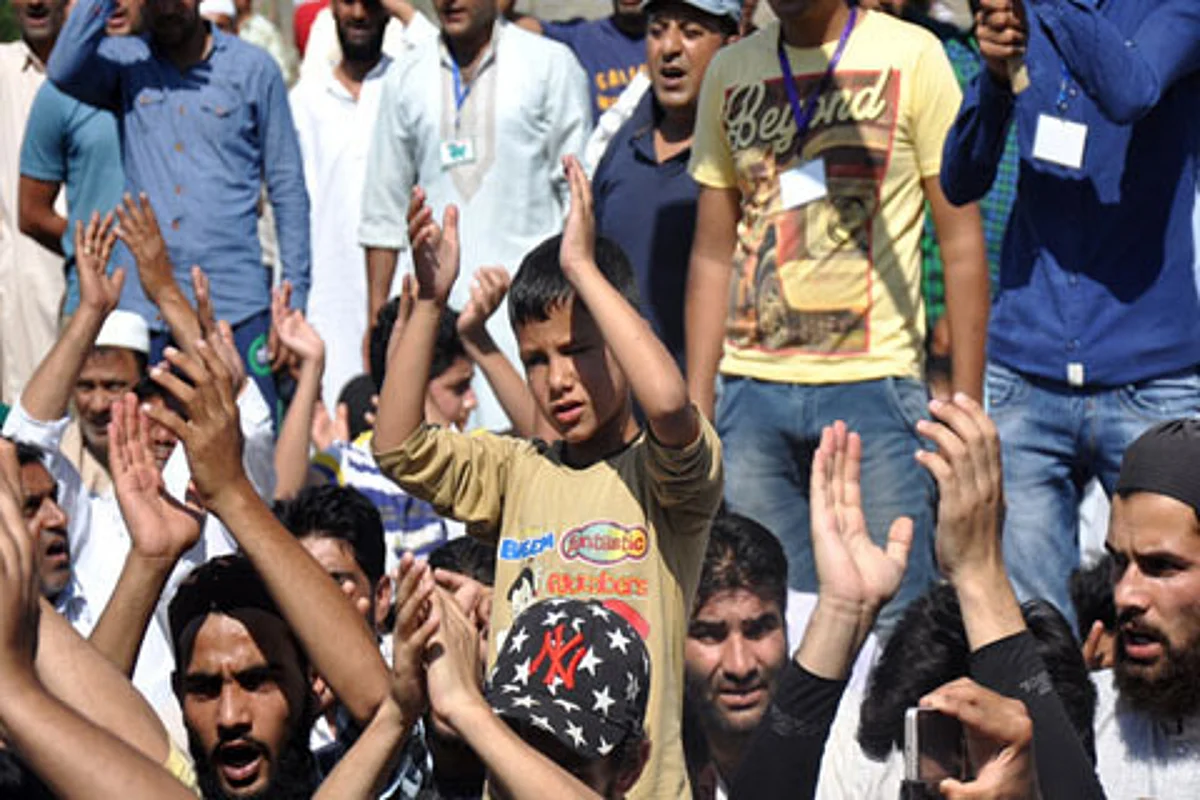 South Kashmir: Pro-freedom rally in Tral