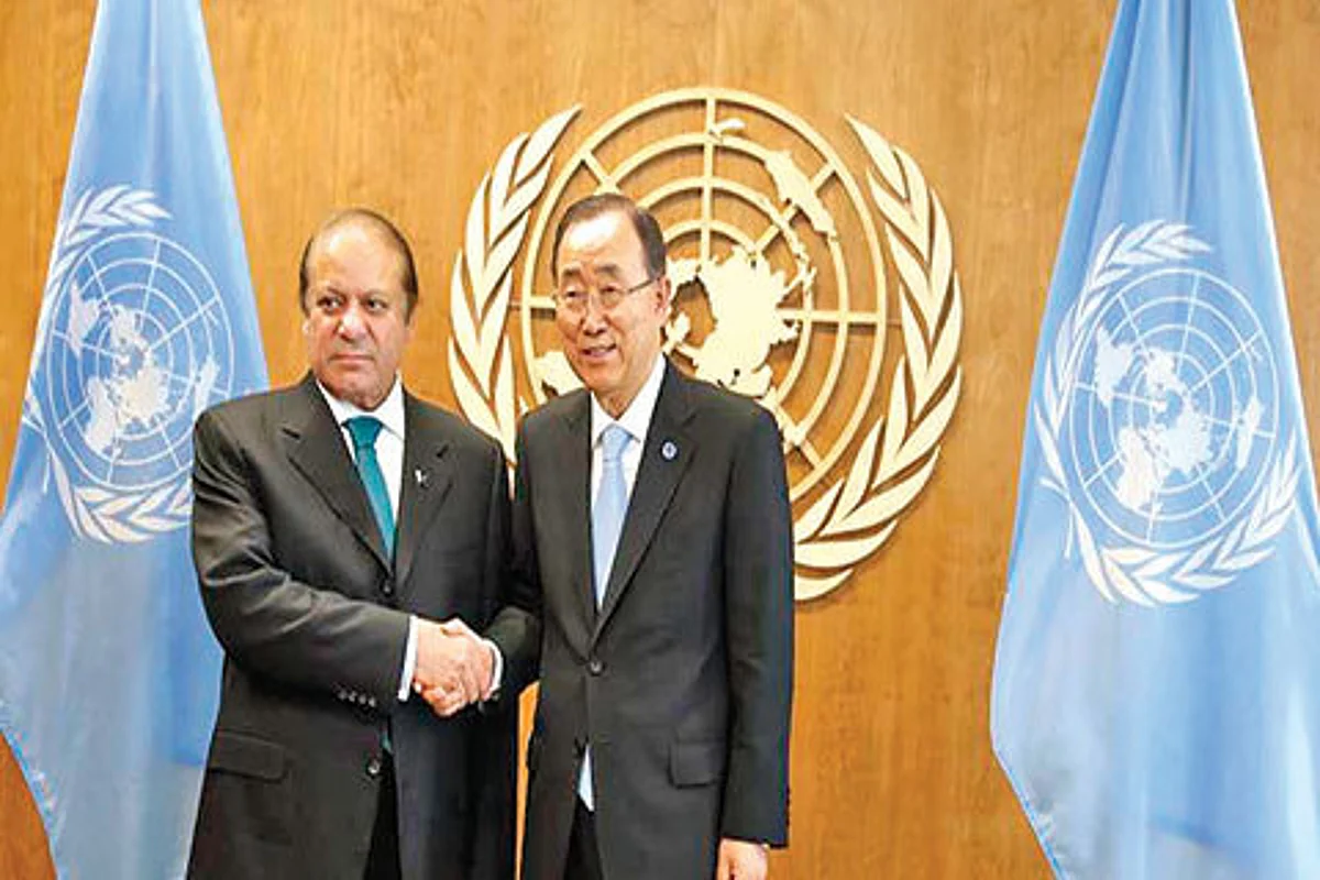 India, Pak should resolve Kashmir, UN chief tells Sharif