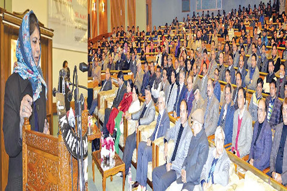 Will achieve our status under democratic system: Mehbooba