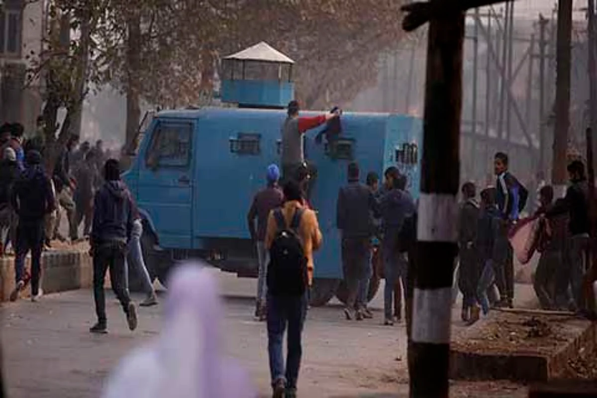 Clashes rock Old City as youth hit by ‘forces’ vehicle’ succumbs