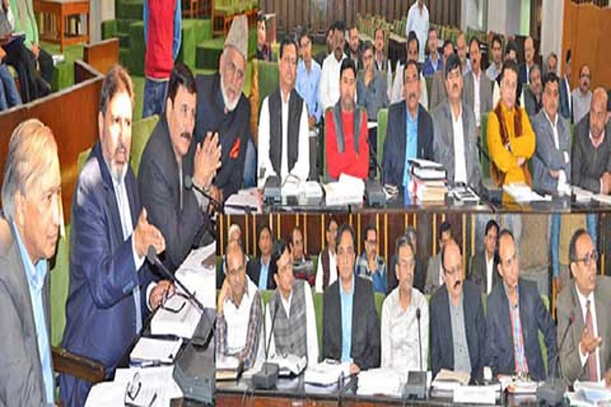 Estimates Committee meet LA panel reviews functioning of R&B deptt