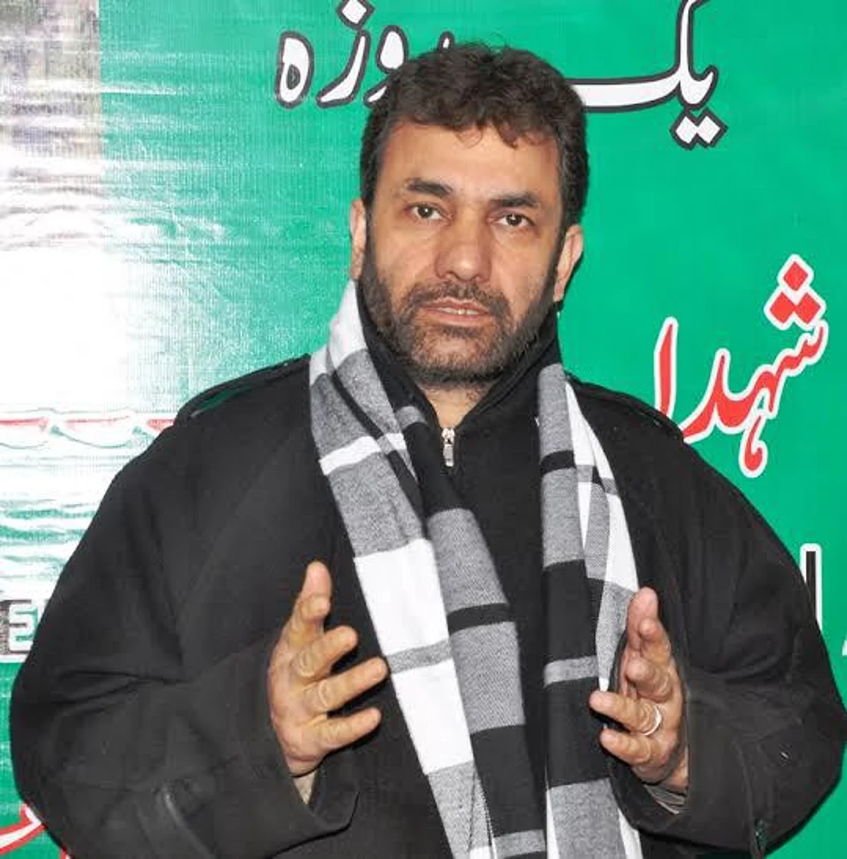 Javaid Mir visits Burhan’s house