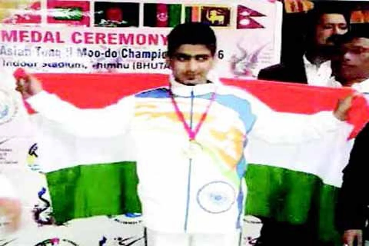 Jibran Maqsood bags gold in Bhutan
