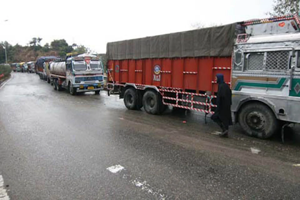 File photo of Kashmir Highway