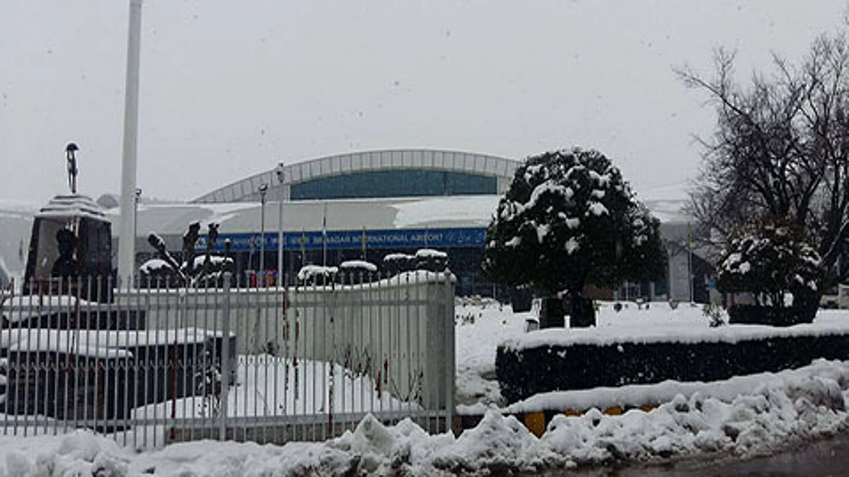 Flight operations resume at Srinagar airport after snowfall: official