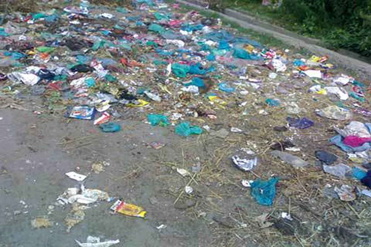 In fragile environs of Kashmir, polythene spells doom