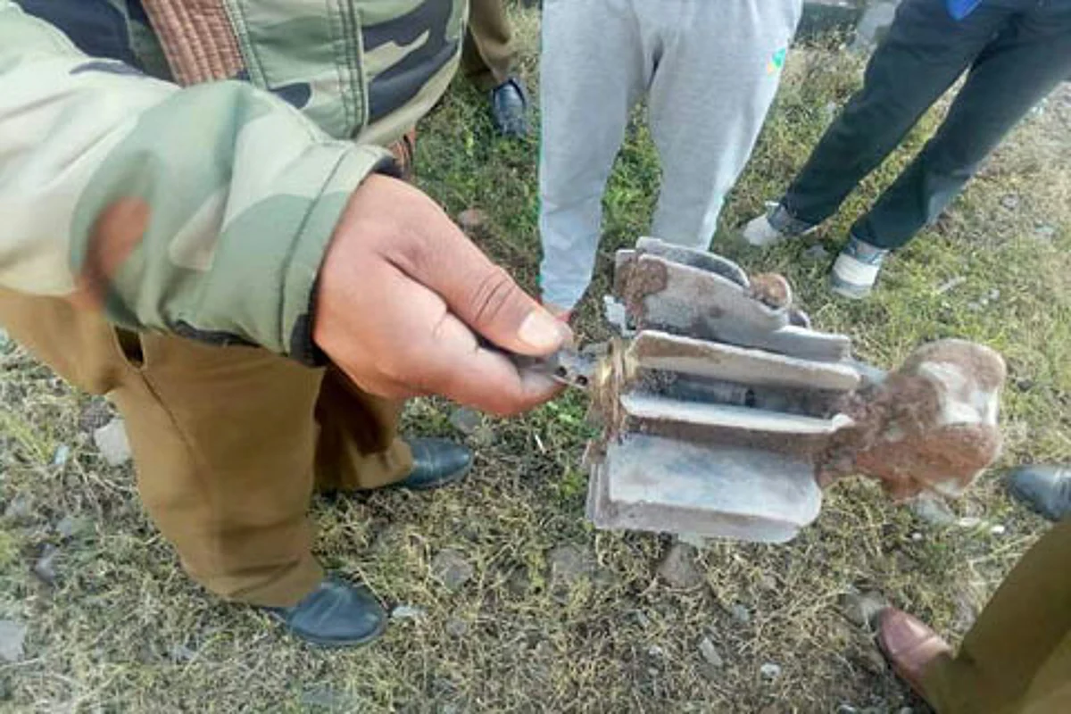 Mortar shell detected on railway track in Jammu