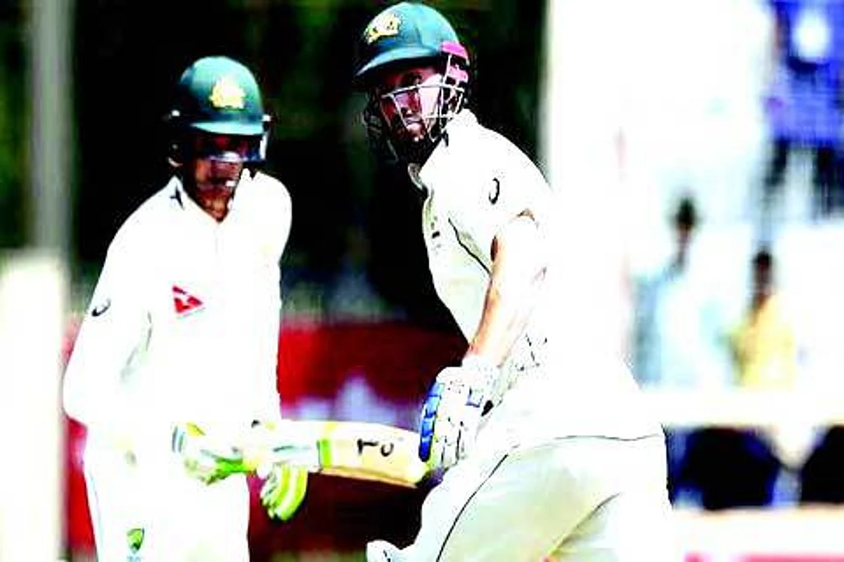 THIRD TEST: Handscomb, Marsh carry Australia to safety