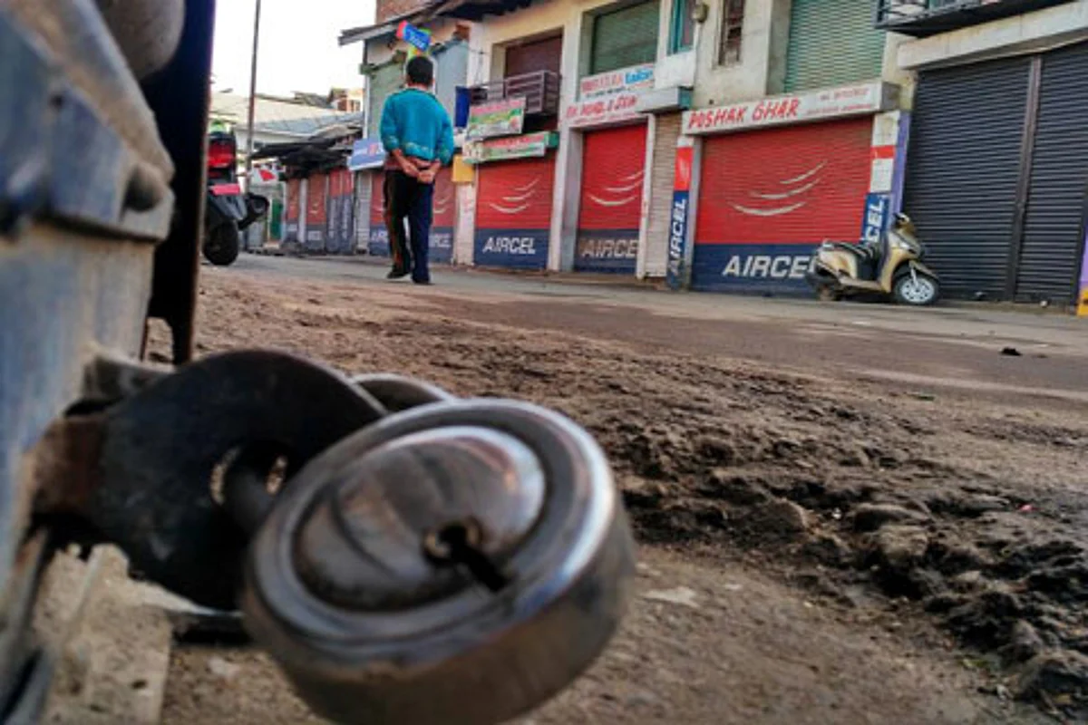 Shutdown in Chenab Valley against civilian killings in Kashmir