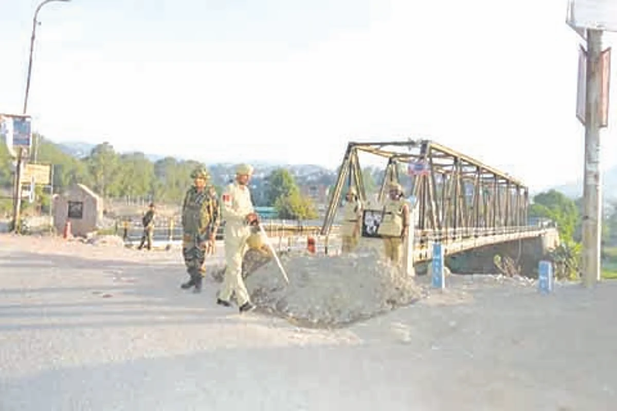 Curfew drill held in Rajouri