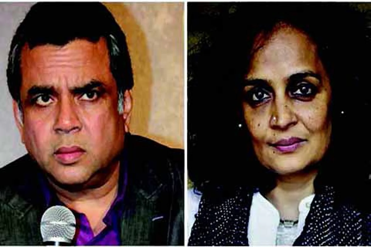 Tie Arundhati Roy to jeep instead of stone-pelter: MP Paresh Rawal