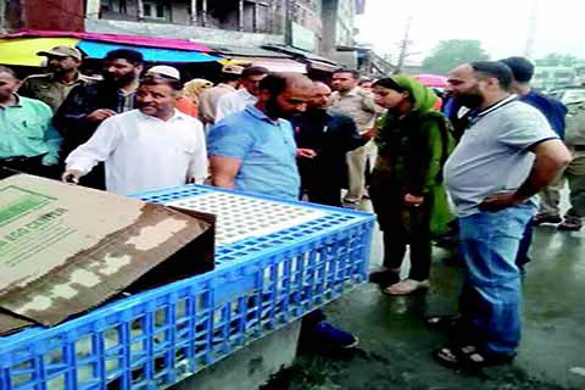 Authorities destroy rotten food items at HSHS