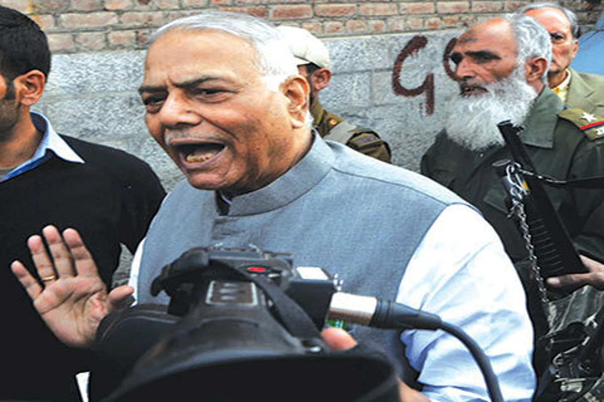 Hold BJP responsible for breaking Kashmir promises: Yashwant Sinha