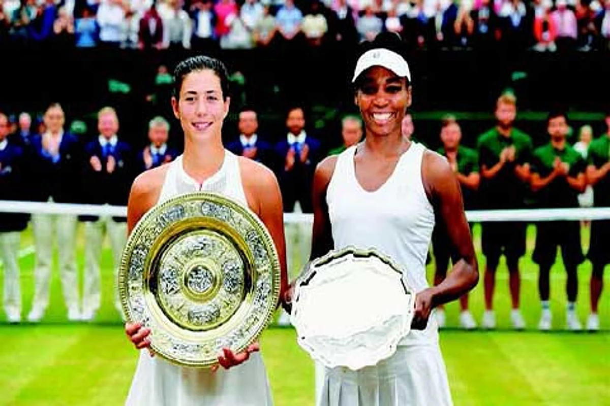 Muguruza demolishes Venus to clinch maiden Wimbledon title