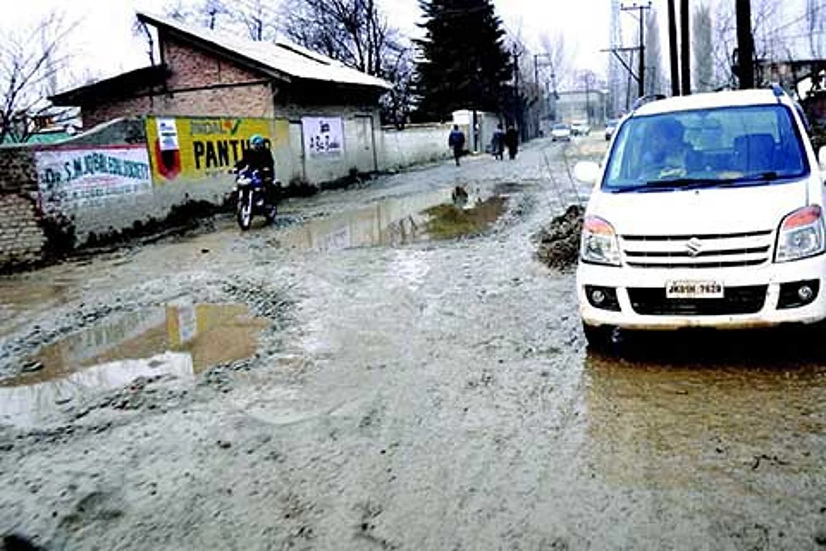 Kishtwar bus terminal in bad condition