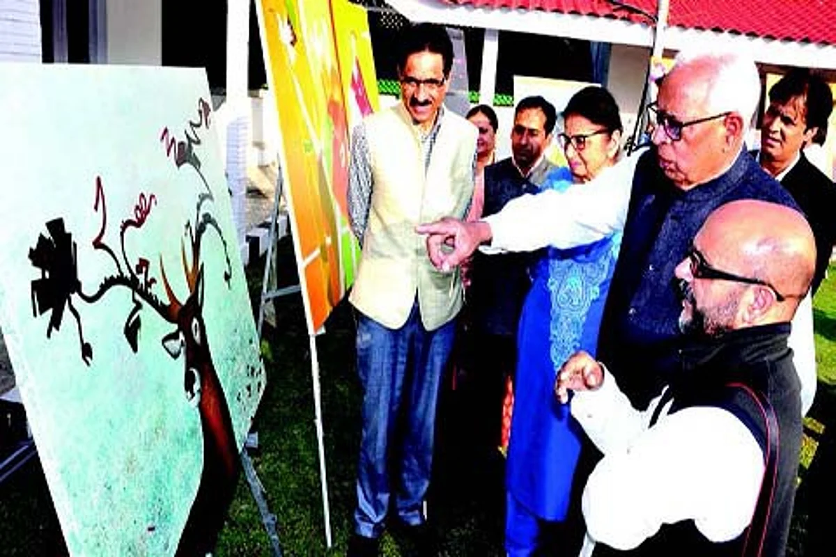 Governor, First Lady interact with artists of Painters’ Camp