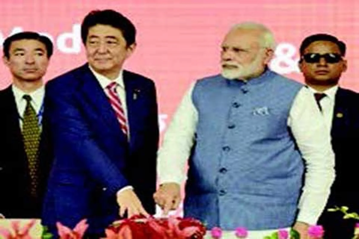 Modi, Abe launch India’s first bullet train project