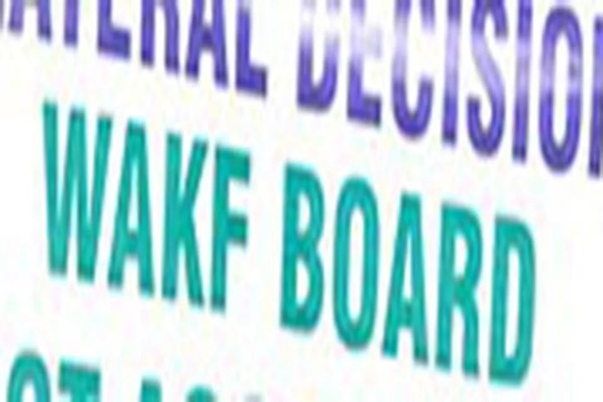 Wakf Board’s only achievement is to pay its employees