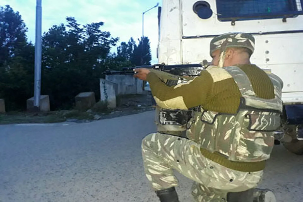 Forces launch operation as gunshots heard in Tral forests; choppers pressed into service