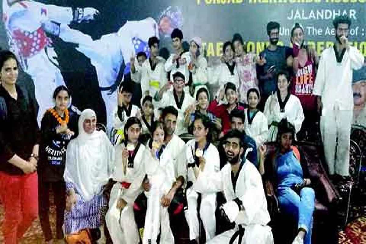JK bags 7 medals in national Taekwon-do championship