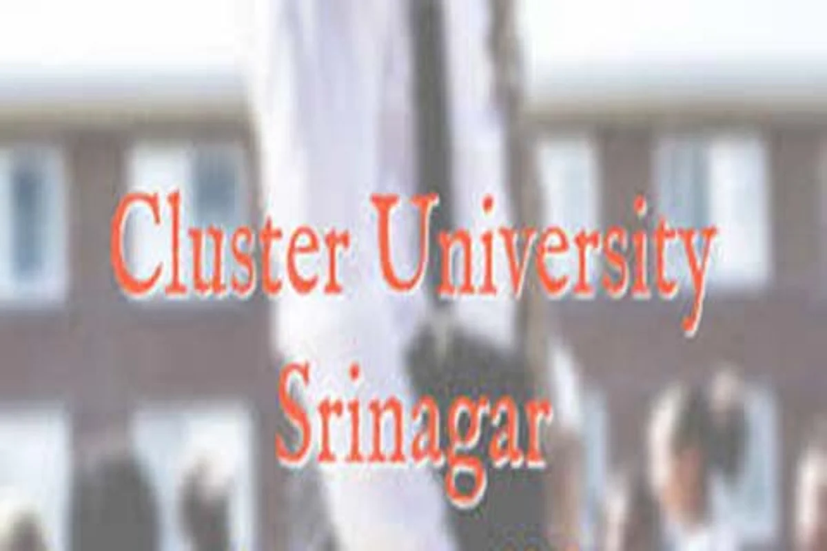 CLUSTER UNIVERSITY: An Institution in the Making
