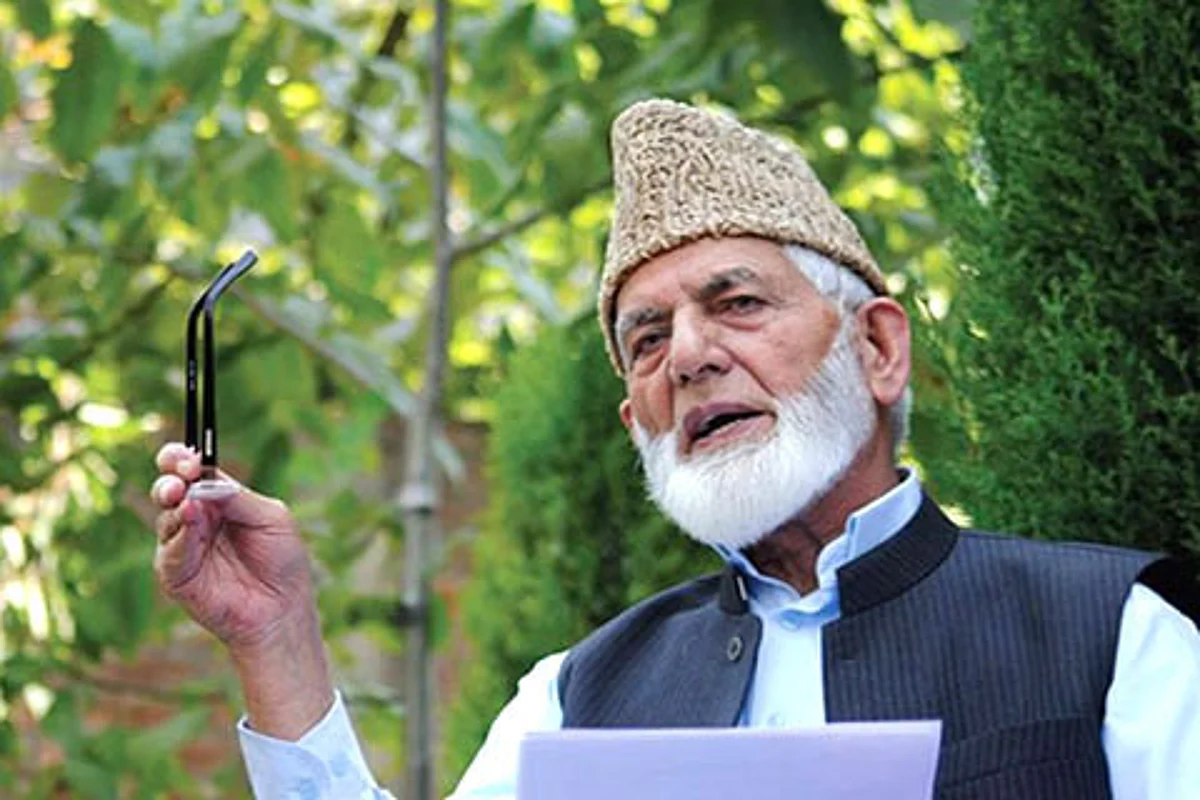 Geelani thanks Pakistan for supporting Kashmiris