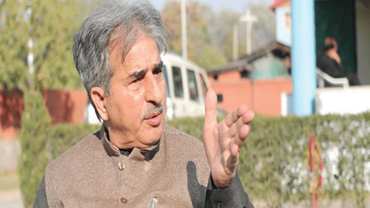 File photo of PDP's senior leader Sartaj Madni